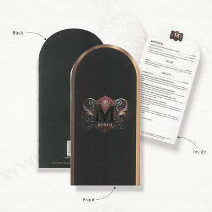 Designer Menu Card | SS A - 2