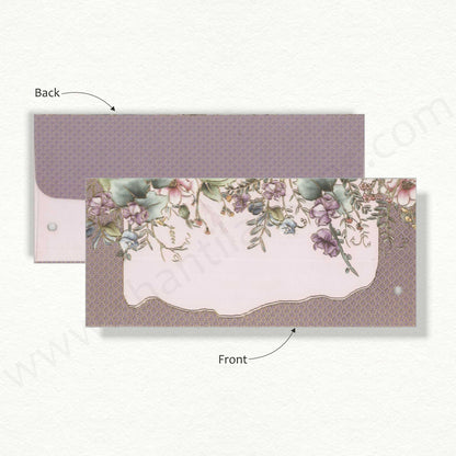 Elegant Floral Cash Envelope | G - 89