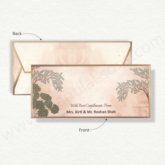 Beautiful Floral Cash Envelope | G-82