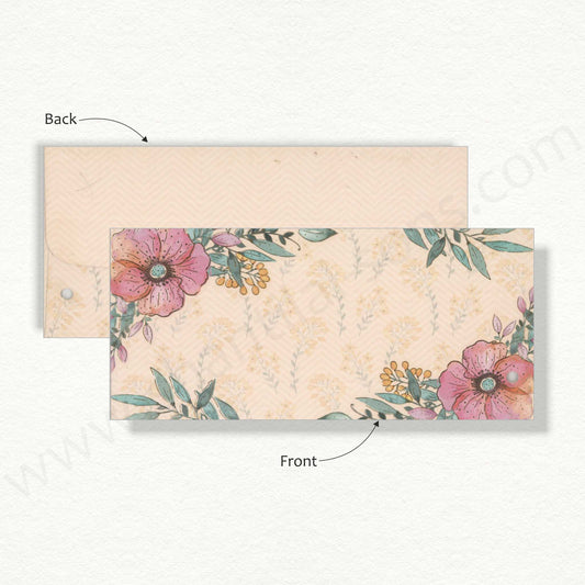 Designer Floral Gift Envelope | G - 107