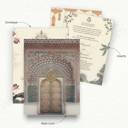 Exquisite Pichwai Art: Theme-Based Concept Card | SS - 8016 A