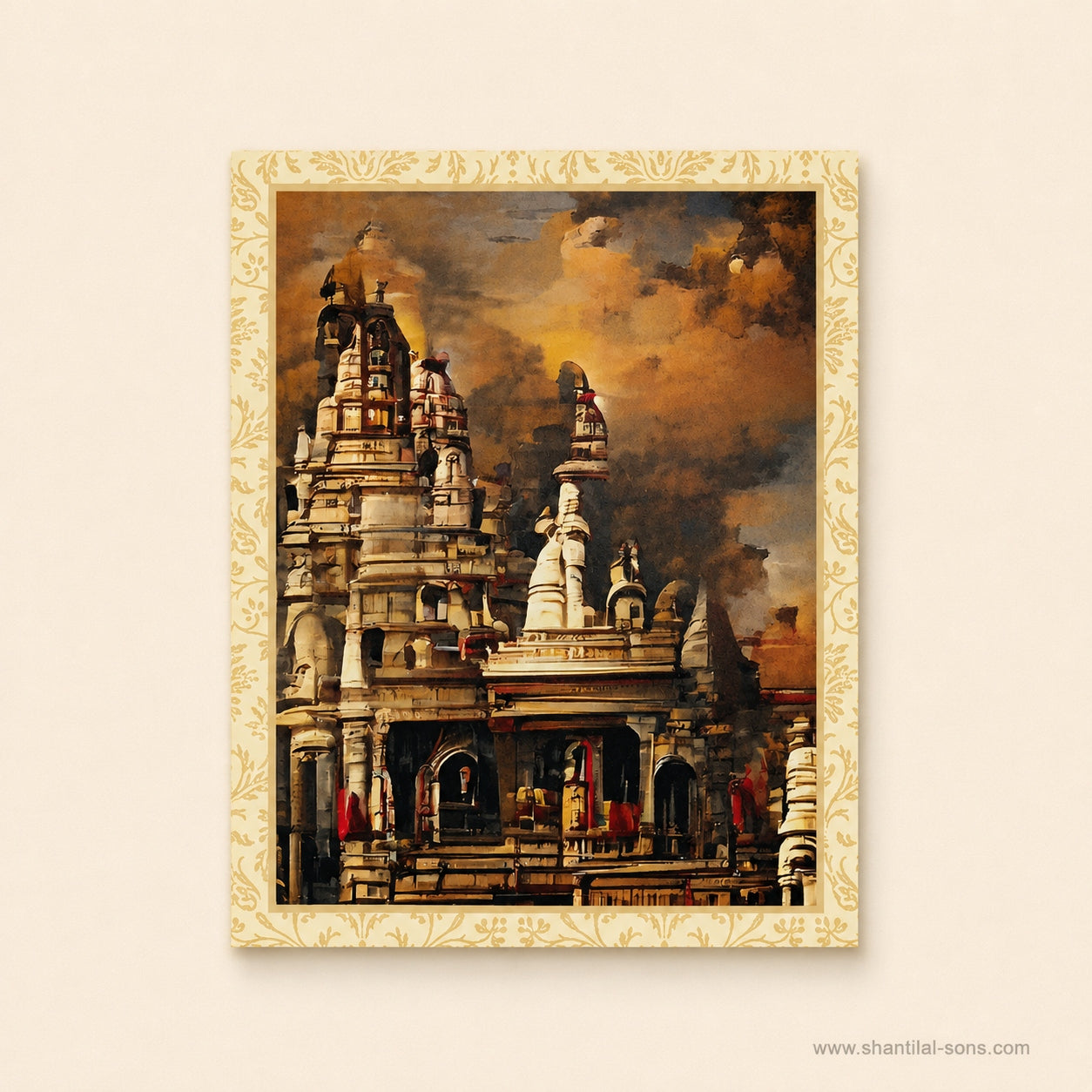 Traditional Hindu Wedding Invitation |SS-80186