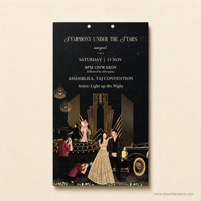 Beach Wedding Invitation |SS-8209