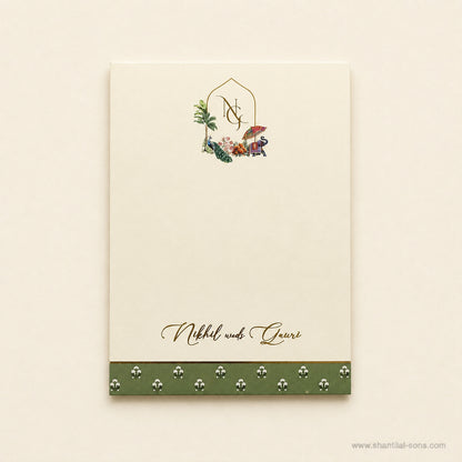 Floral Multi Event Wedding Invitation Set | SS-2011