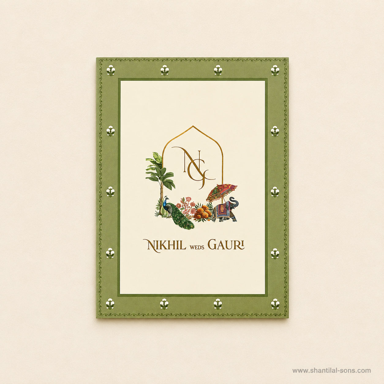 Floral Multi Event Wedding Invitation Set | SS-2011