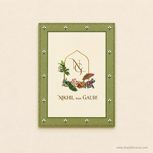 Floral Multi Event Wedding Invitation Set | SS-2011