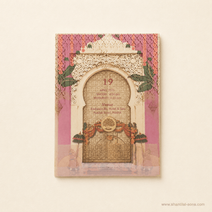 Royal Heritage Wedding Invitation Folder | SS-8134