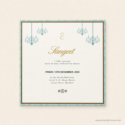 Laser Cut Heritage Wedding Invitation |SS-8108