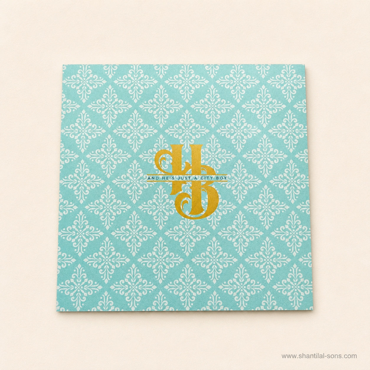 Laser Cut Heritage Wedding Invitation |SS-8108