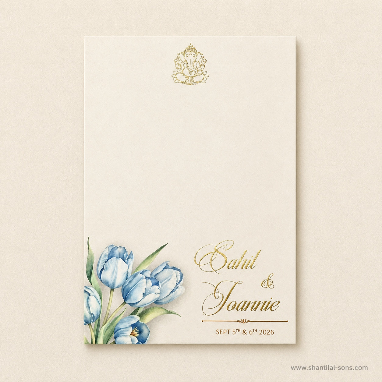 Elegant Tulip Wedding Invitation |SS-80171