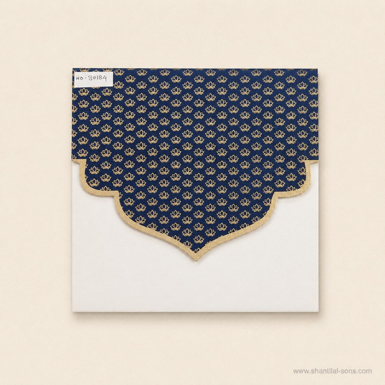 Heritage Lotus Wedding Invitation |SS-80184