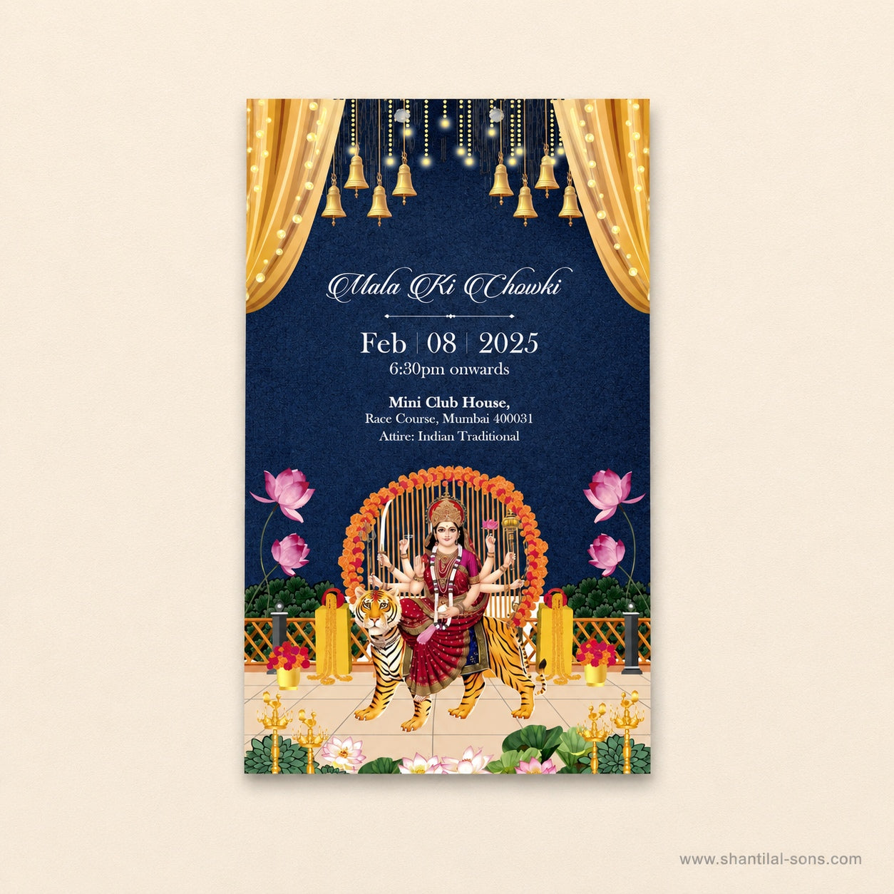 Pastel Floral Wedding Invitation Folder | SS-8142