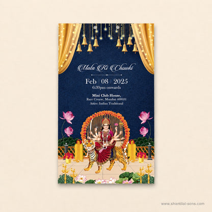 Pastel Floral Wedding Invitation Folder | SS-8142