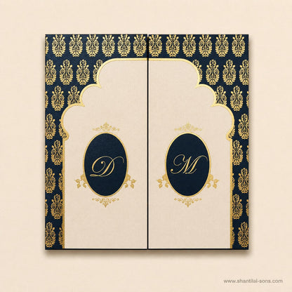 Royal Traditional Wedding Invitation |SS-8086