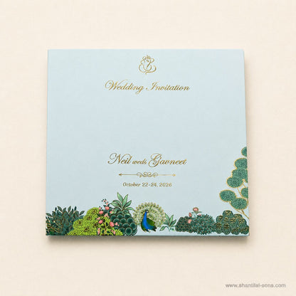 Pastel Garden Wedding Invitation |SS-8204