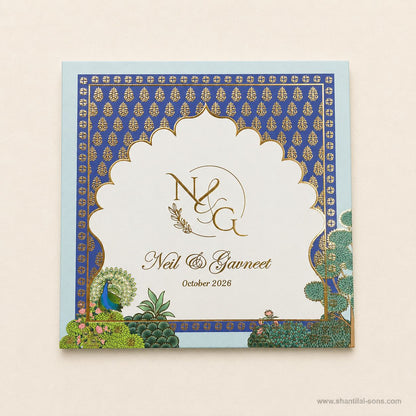 Pastel Garden Wedding Invitation |SS-8204