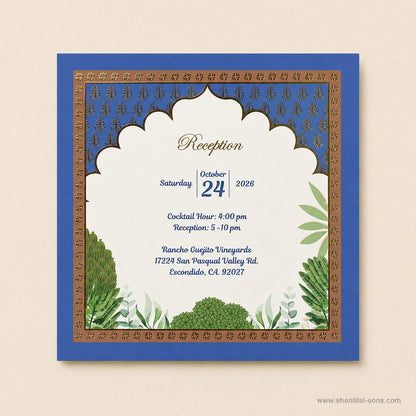 Pastel Garden Wedding Invitation |SS-8204
