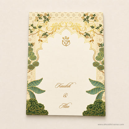 Royal Garden Wedding Invitation | SS-80168