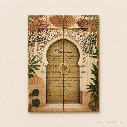 Royal Garden Wedding Invitation | SS-80168