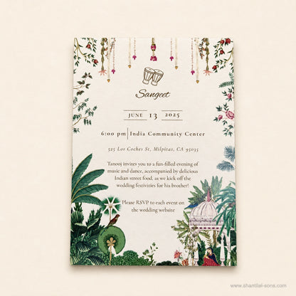 Royal Garden Wedding Invitation | SS-80168