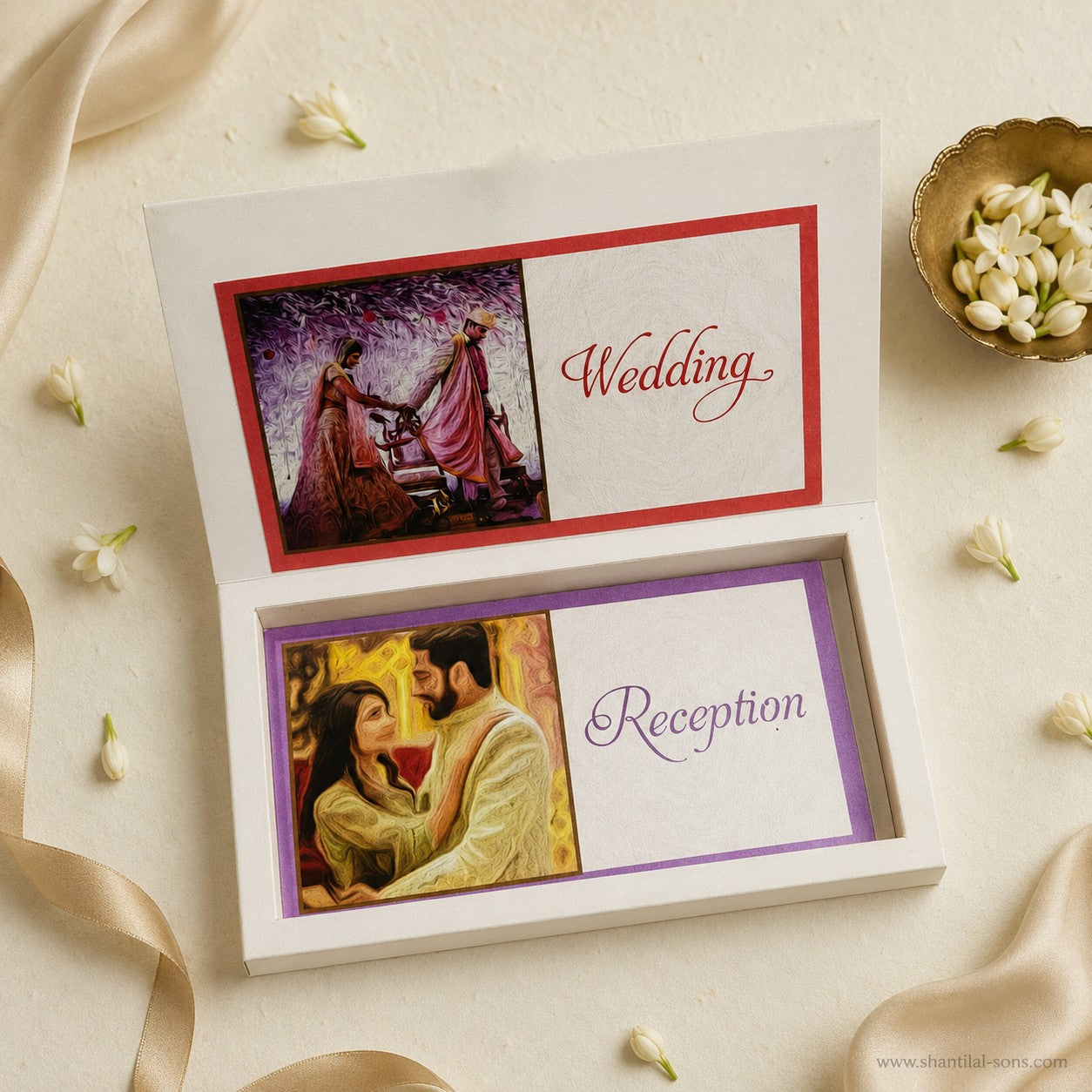 Traditional Heritage Invitation Box  |SS-3522