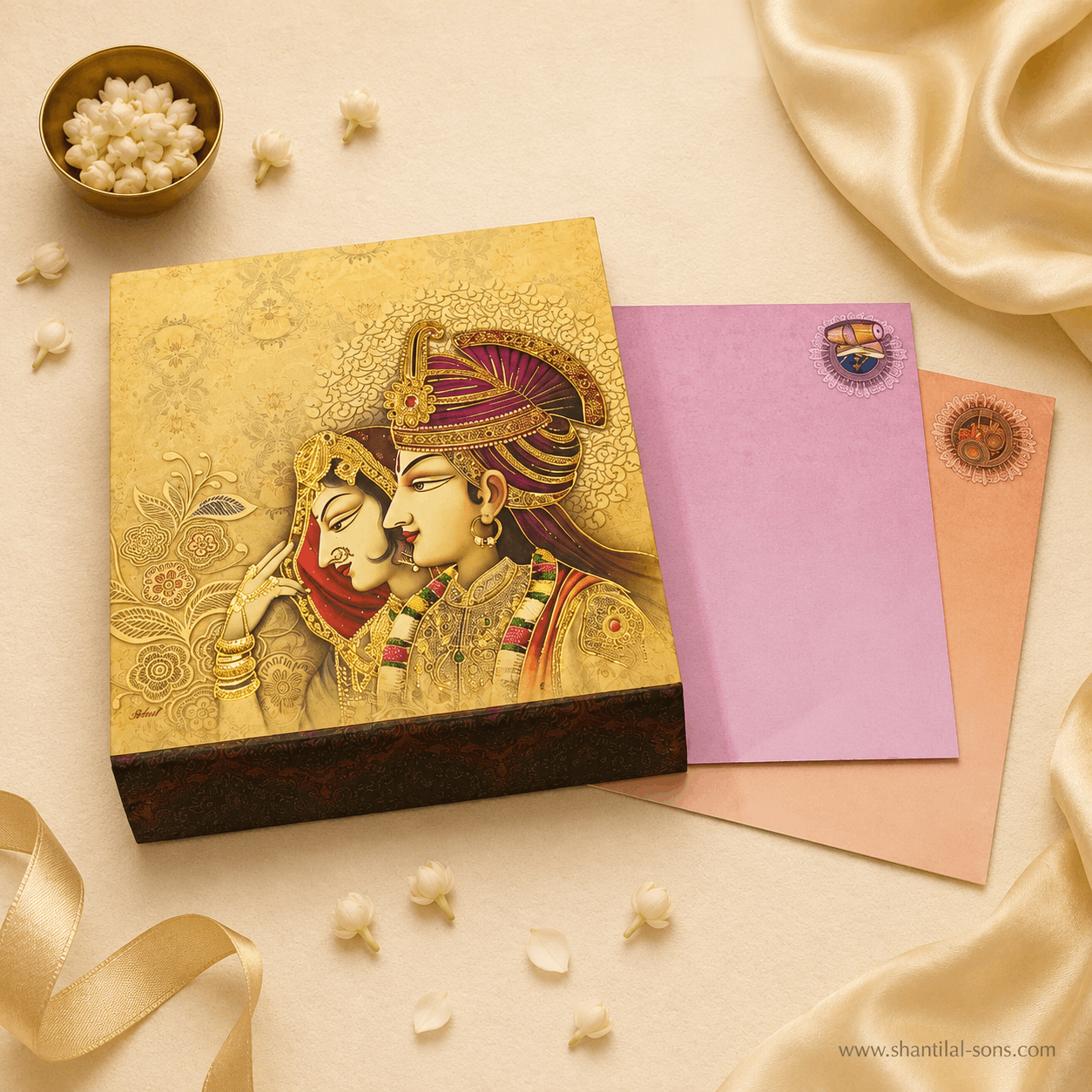 Royal Box Wedding Invitation| SS-100
