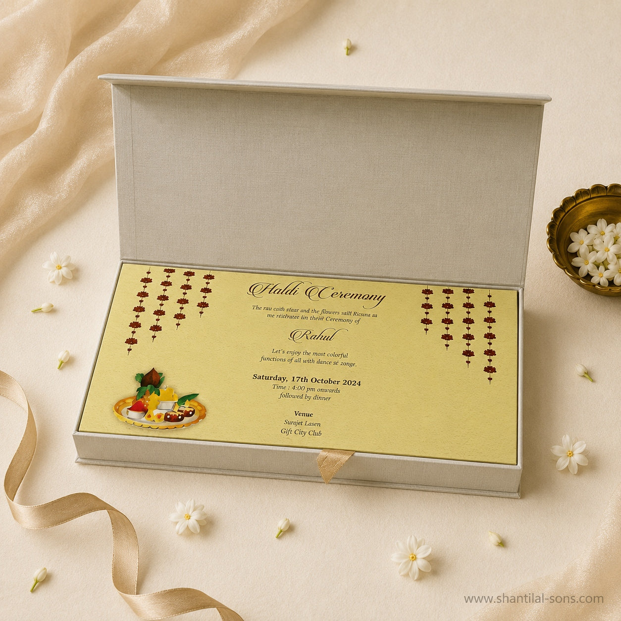 Royal Heritage Wedding Invitation | SS-8093