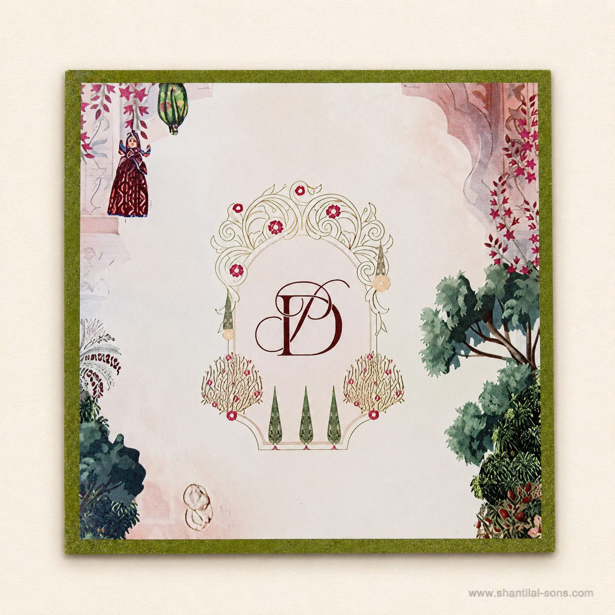 Royal Heritage Wedding Invitation |SS-2020