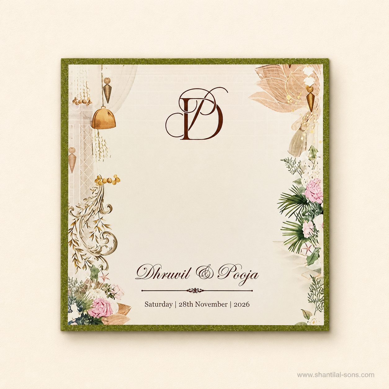 Royal Heritage Wedding Invitation |SS-2020