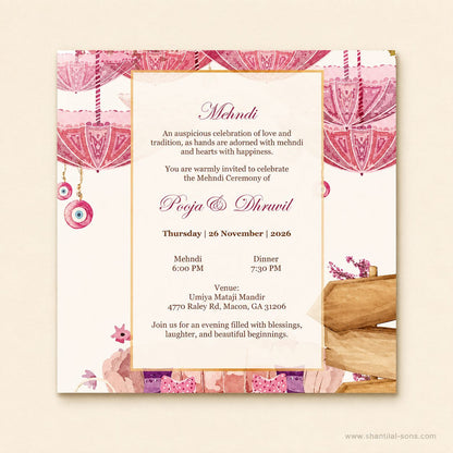 Royal Heritage Wedding Invitation |SS-2020