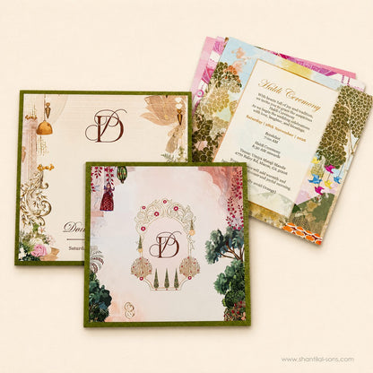 Royal Heritage Wedding Invitation |SS-2020