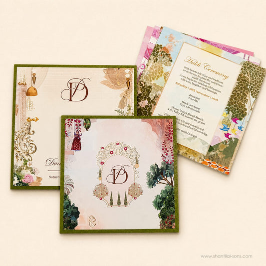 Royal Heritage Wedding Invitation |SS-2020