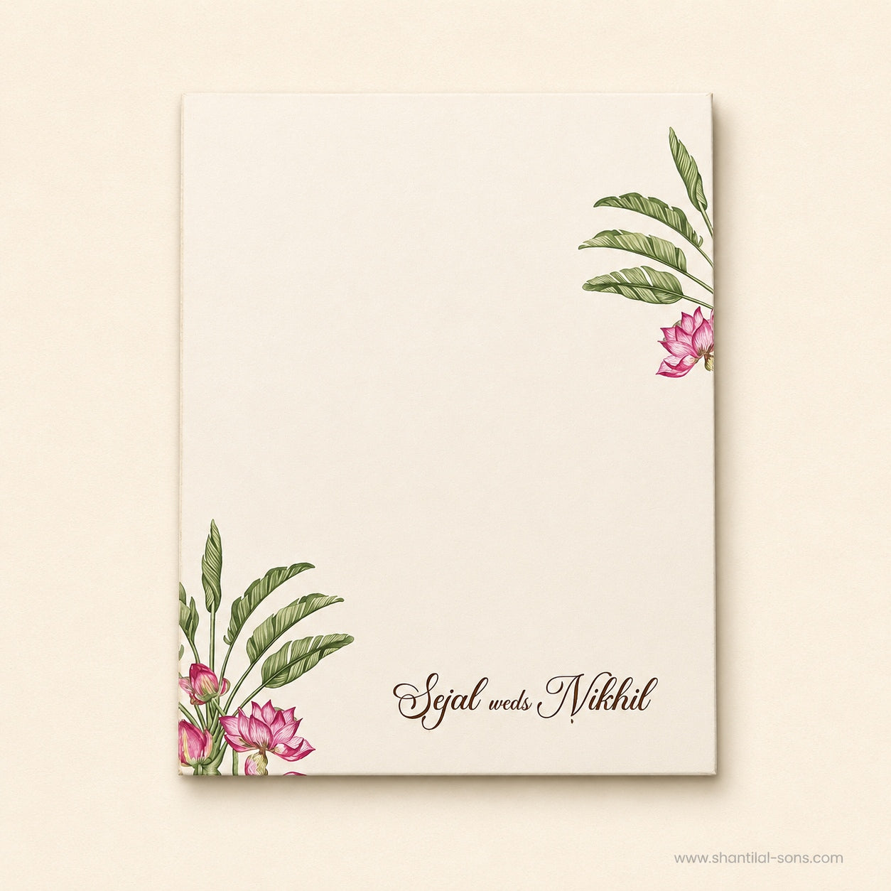 Pastel Floral Wedding Invitation |SS-8207