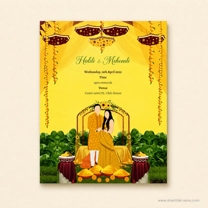 Pastel Floral Wedding Invitation |SS-8207