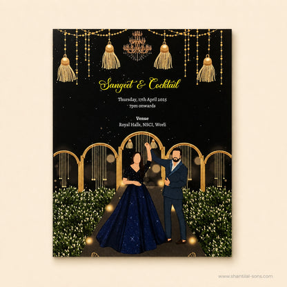Pastel Floral Wedding Invitation |SS-8207