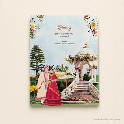 Pastel Floral Wedding Invitation |SS-8207