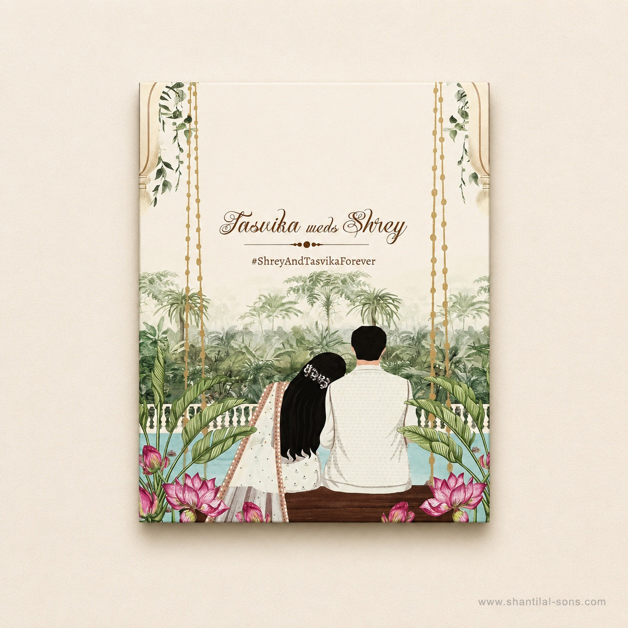 Garden Theme Wedding Invitation | SS-2016