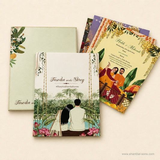 Garden Theme Wedding Invitation | SS-2016