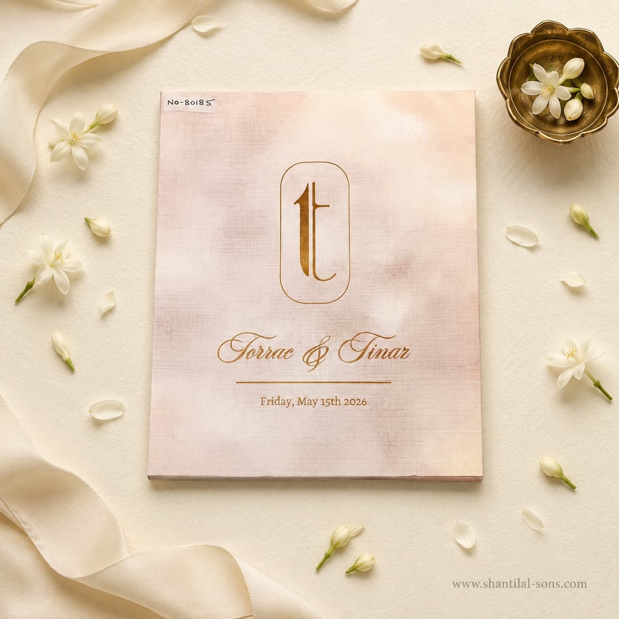 Minimal Wedding Invitation Folder | SS-80185