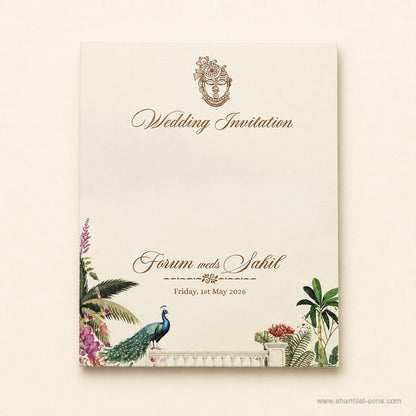 Royal Heritage Wedding Invitation | SS-