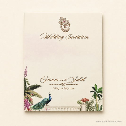 Designer Traditional Wedding Invitation | SS - 80183