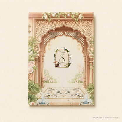 Royal Heritage Wedding Invitation | SS-