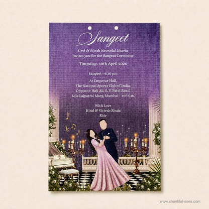 Royal Heritage Wedding Invitation | SS-