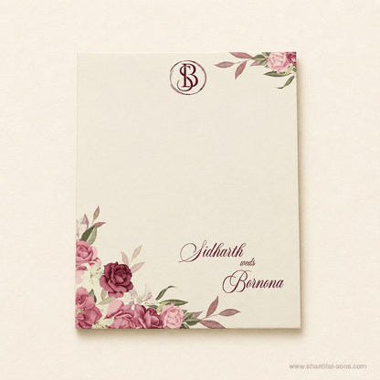 Premium Floral Wedding Invitation |SS-80159