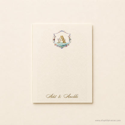 Royal Heritage Wedding Invitation Folder | SS-8134