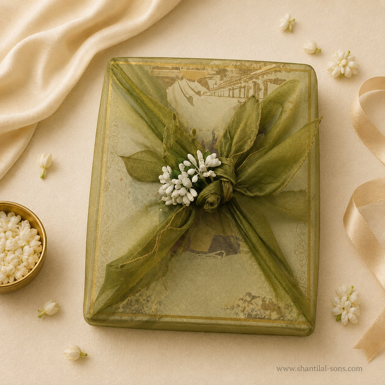 Watercolour Box Wedding Invitation| SS-3509