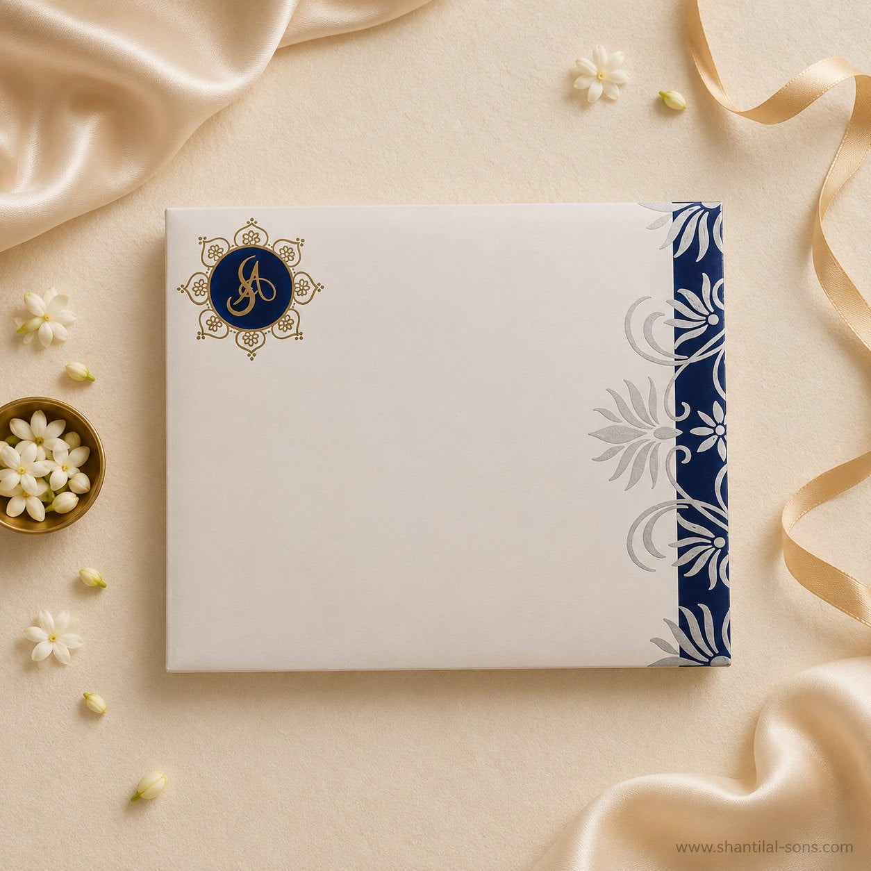 Traditional Ganesha Box Wedding Invitation |SS-3521