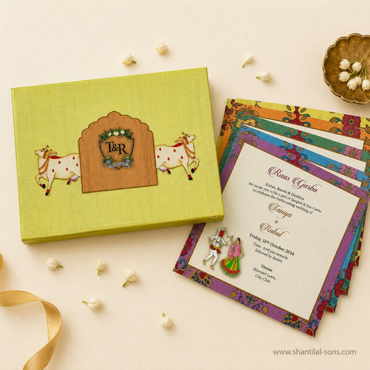 Traditional Box Wedding Invitation | SS-8103