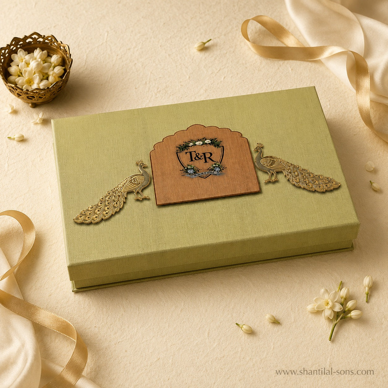 Traditional Box Wedding Invitation | SS-8103