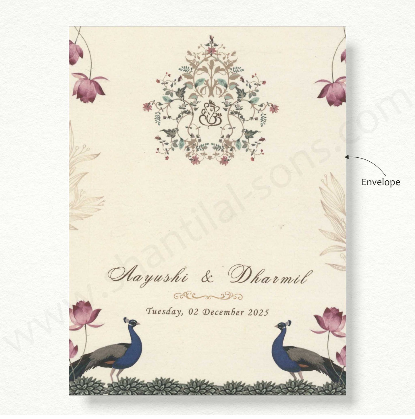 Exquisite Pichwai Art: Theme-Based Concept Card | SS - 8016 A